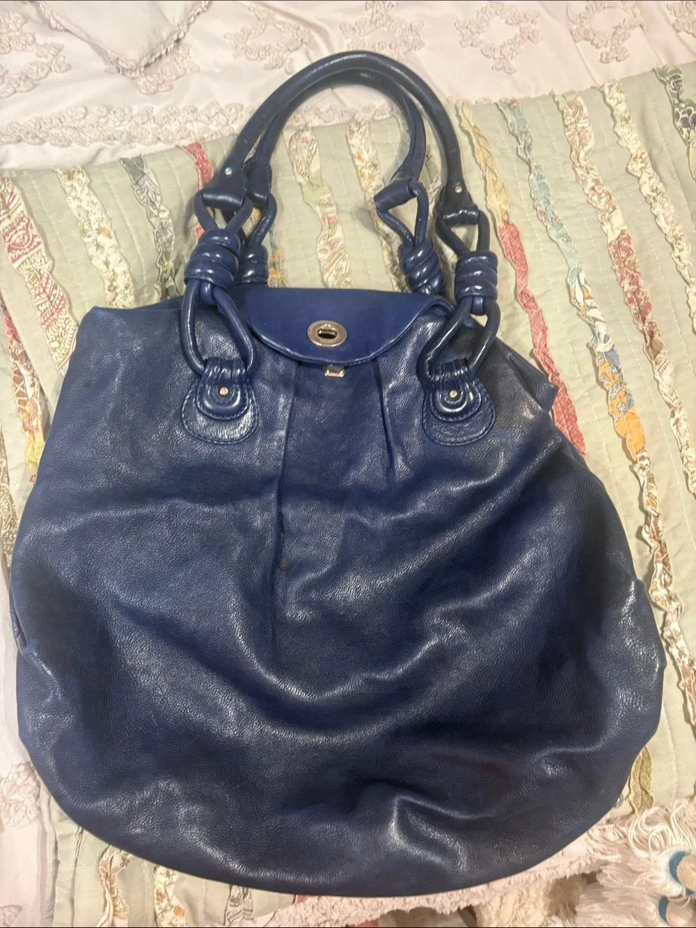 Loeffler Randall soft navy